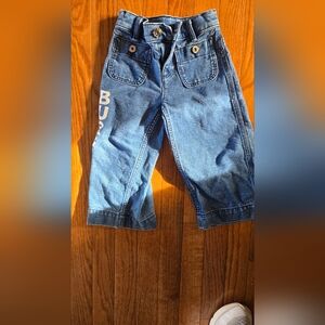 Girls toddler Burberry jeans